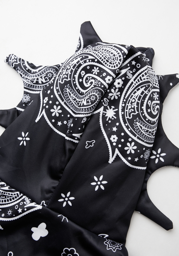 Übergroßer Allover-Print-Hoodie für Herren-2