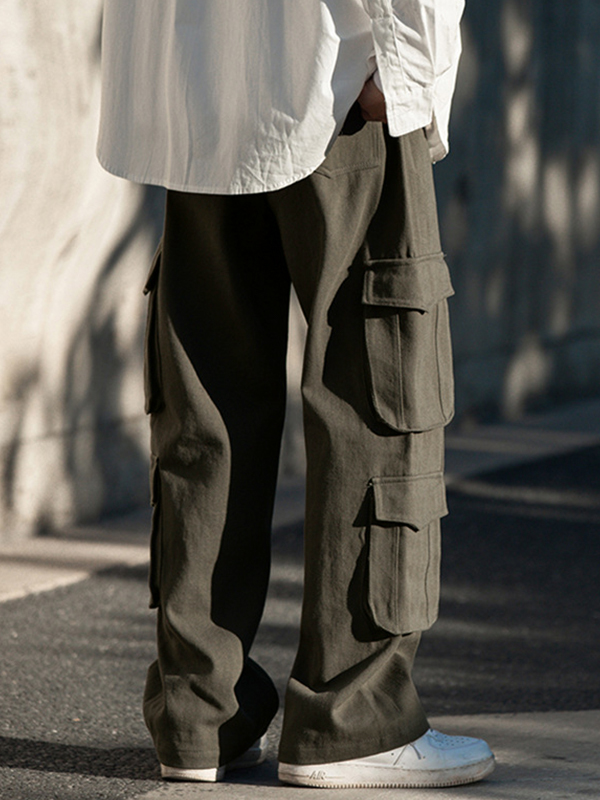 Herren-Cargohose mit mehreren Taschen-2