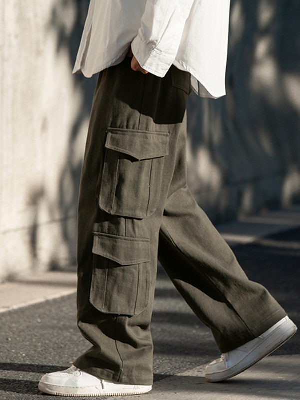 Herren-Cargohose mit mehreren Taschen-1