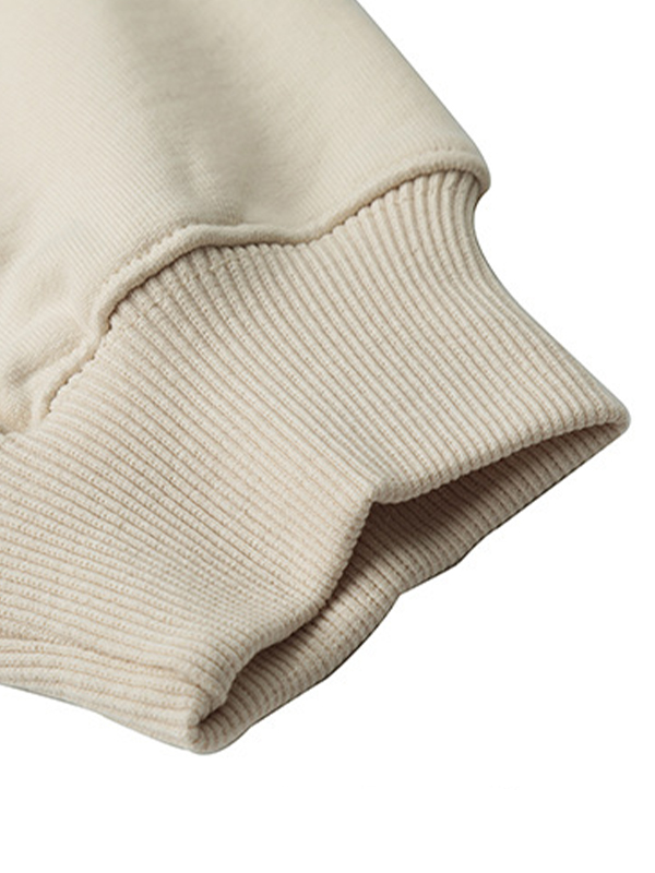 Übergroßer Kapuzenpullover mit Hip-Pop-Shadow-Print für Herren-2