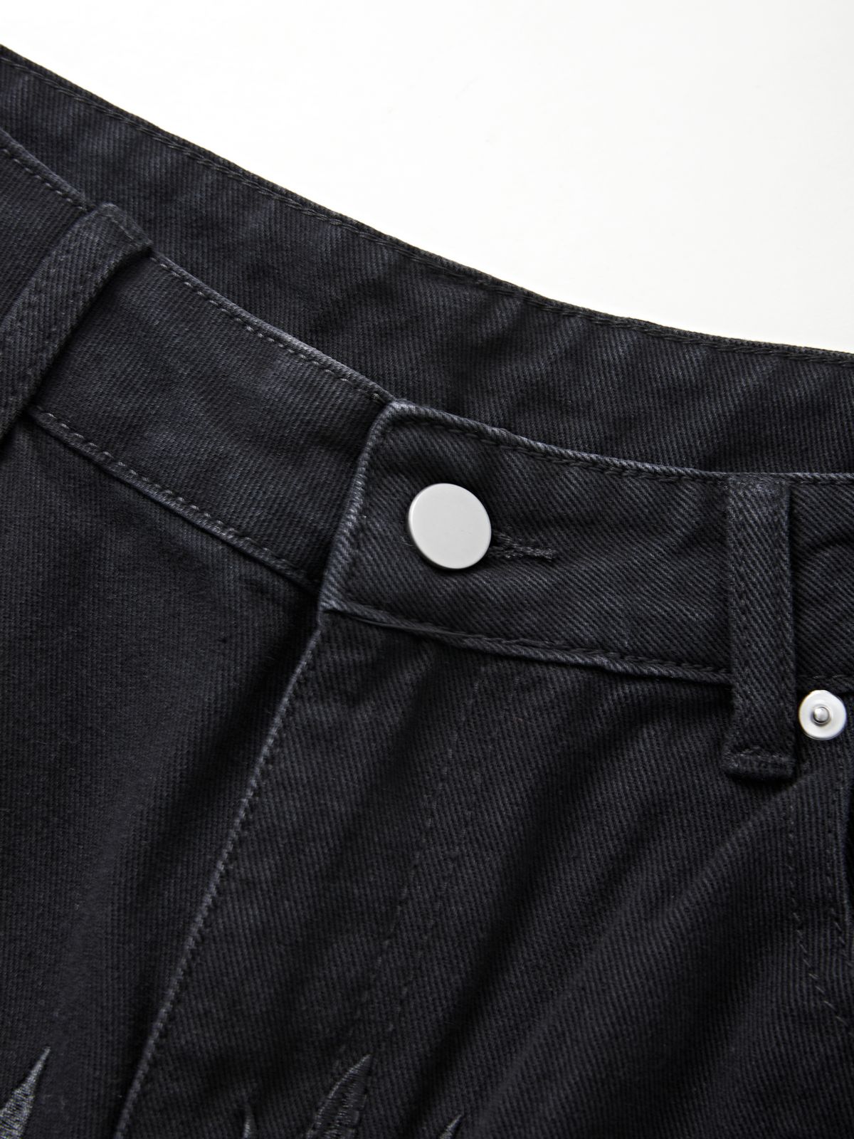 Gewaschene Revenge-Jeans mit geradem Bein für Herren-6