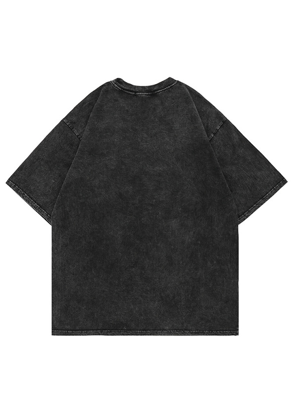 Übergroßes, kurzärmliges Cross-T-Shirt für Herren-1