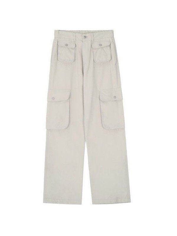 Gerade Cargohose für Herren-1