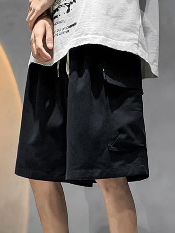 Lässige lockere Cargo-Shorts für Herren-2