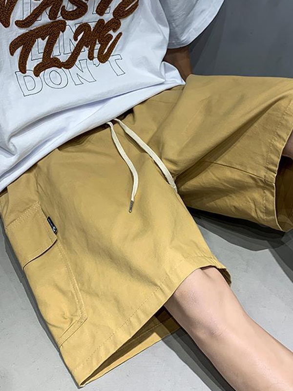 Lässige lockere Cargo-Shorts für Herren-4