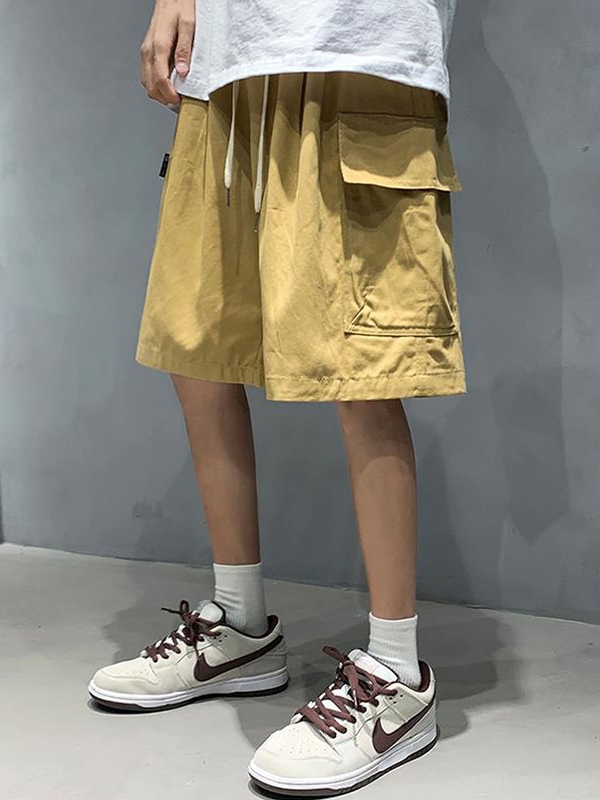 Lässige lockere Cargo-Shorts für Herren-1