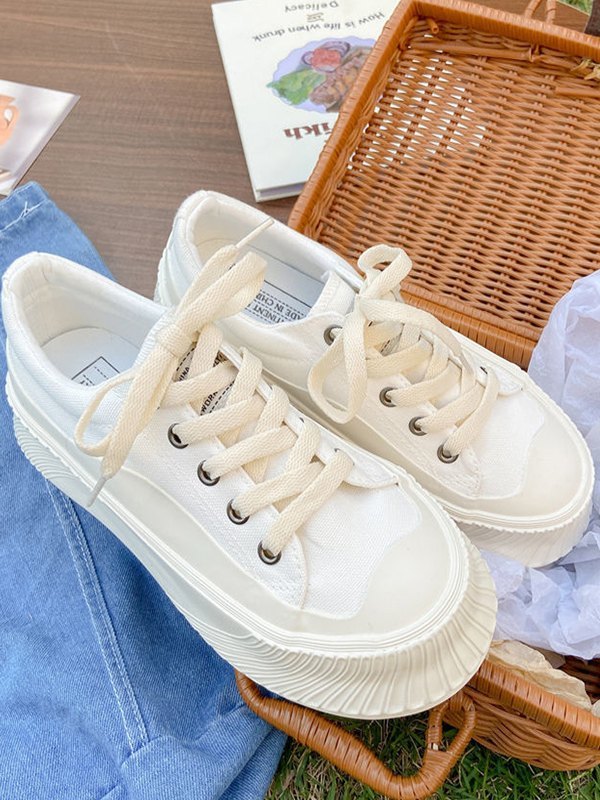 High-Top-Sneaker mit kontrastierender Sohle-3