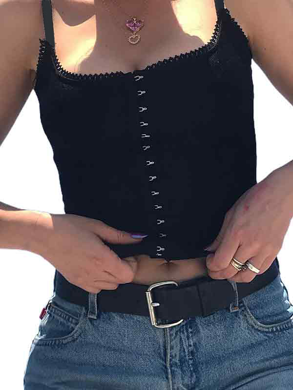 Spitzen-Jacquard-Korsett-Oberteil mit Brustdesign-1